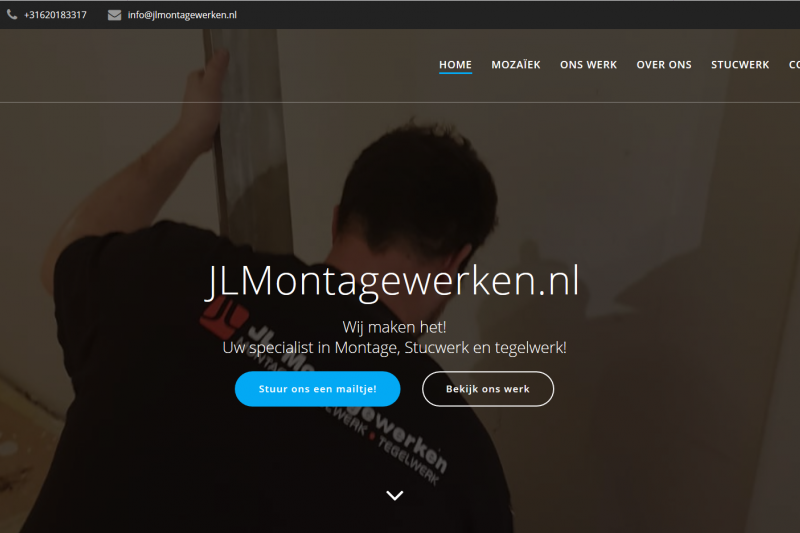 Website JLMontagewerken.nl